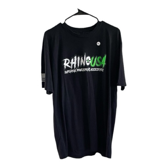 Rhino USA Black Men's Short sleeve T-Shirt
Size (XL) - Picture 3 of 6